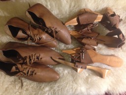 Wendeschuhe und Trippen