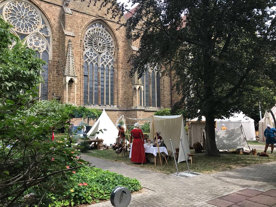 Zeitinseln Minden 2018 - Dom Innenhof