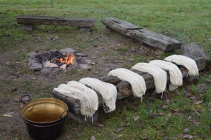 Mittelalterhaus Nienover (mit Daz grôze vrîe 1350) Okt. 2021