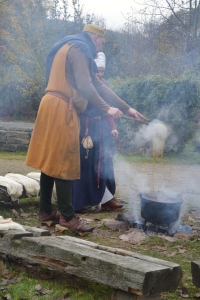 Mittelalterhaus Nienover (mit Daz grôze vrîe 1350) Okt. 2021