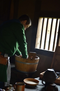 Mittelalterhaus Nienover (mit Daz grôze vrîe 1350) Okt. 2021